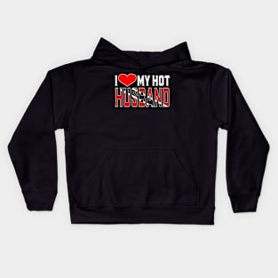 I Love My Hot Trinidad Tobago Husband Kids Hoodie